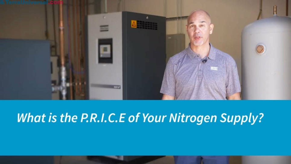 Atlas Copco Compressors | What is The P.R.I.C.E. of Your Nitrogen Supply?