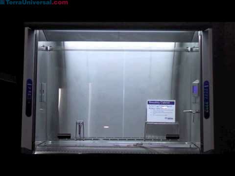 Video of smoke testing Labconco BSC and glovebox isolator