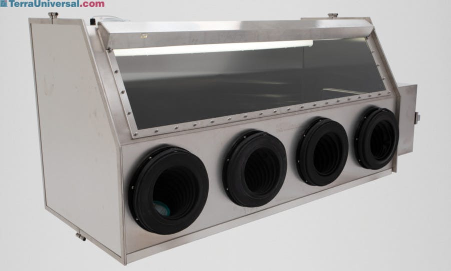 Glovebox; Series 300, 304 Stainless Steel, 35