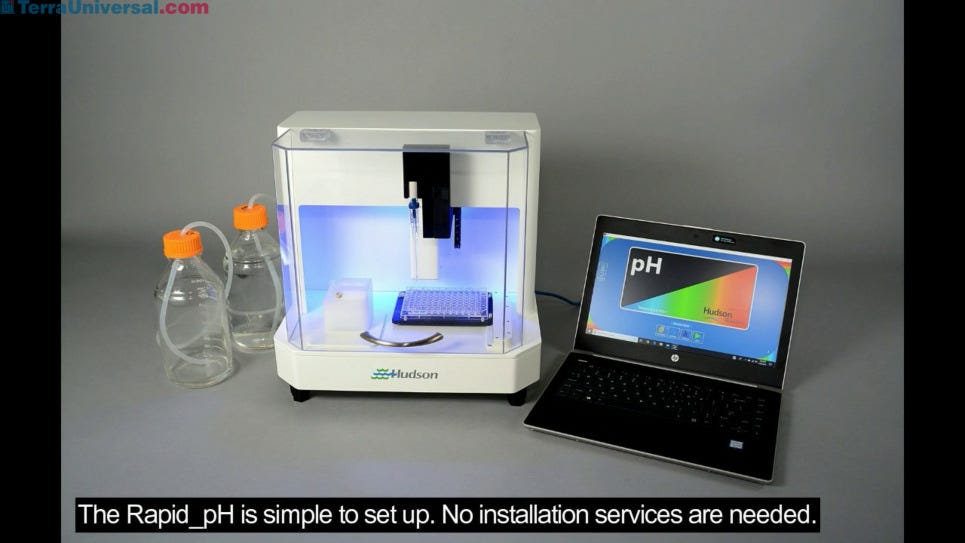Rapid-pH automated pH meter for lab automation by Hudson Robotics