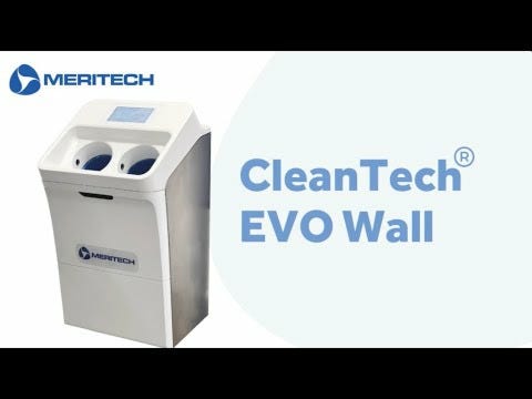 Video Demo of CleanTech® EVO Wall Automated Handwashing Station by Meritech