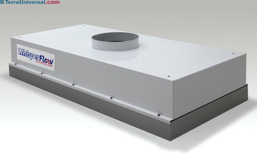 Filter Module; Ducted, RSR, 2' x 4', HEPA, PowderCoated Steel