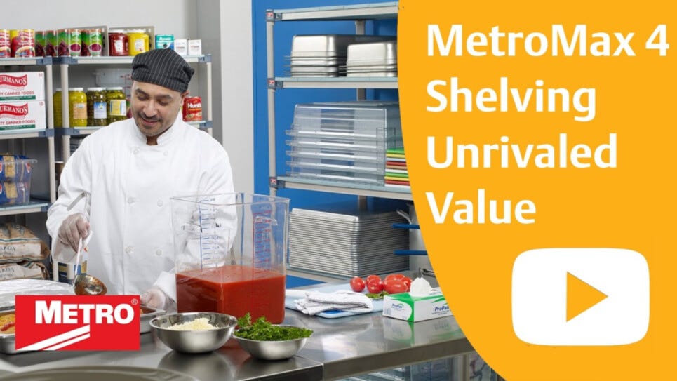 Video of MetroMax 4 All Polymer Shelving System
