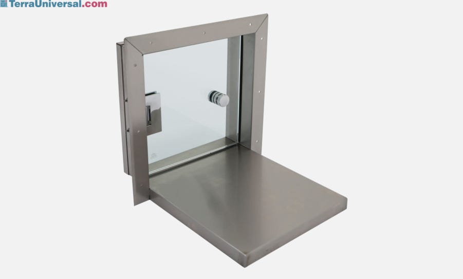 Passthrough Swing Door Convenience Windows