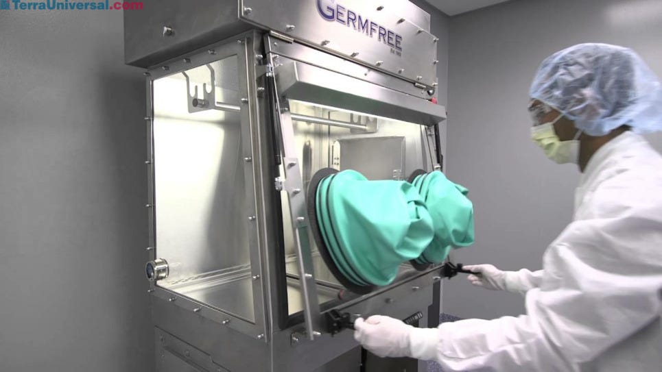 Step by step process on how to properly clean a Germfree Negative Pressure LFGI unit
