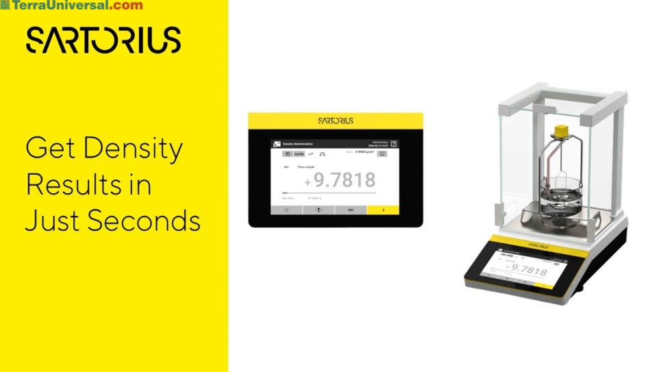 Density Determination Made Easy with the Quintix Pro Standard Laboratory Balance
