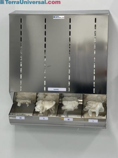 Dispenser; Glove, Polypropylene, 32