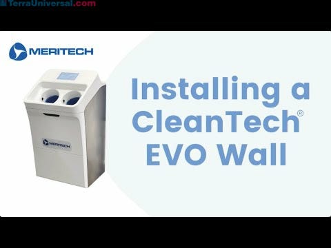 How to Install a CleanTech EVO Wall Automated Handwashing Station by MeriTech