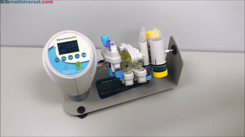 Program Description Video of Rotobot Programmable Rotators by Benchmark Scientific