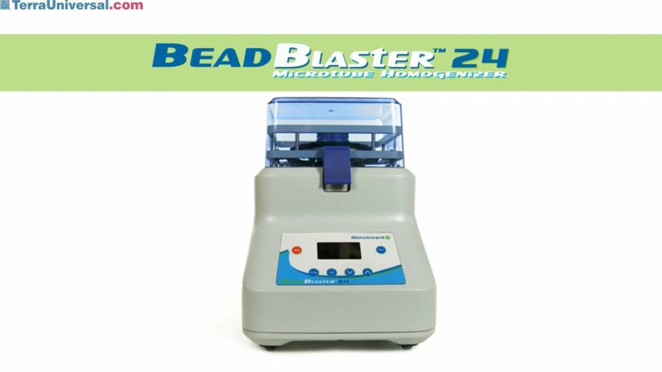 Video of BeadBlaster 24 Microplate Homogenizer by Benchmark Scientific