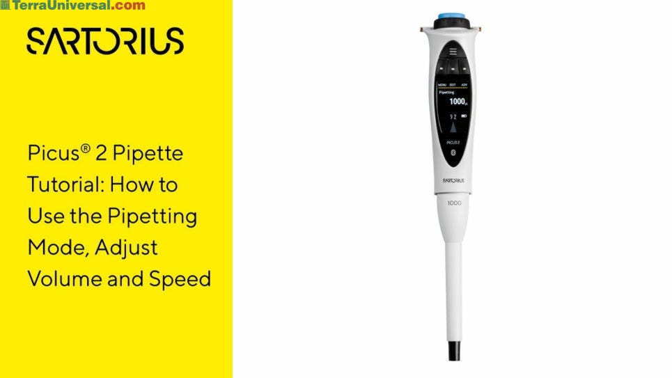 How to Use Picus®️ 2 Electronic Pipette – Pipetting Mode With Repeating Blowout and Mixing