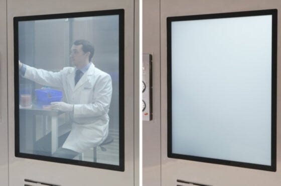 BioSafe Switch-Glass Privacy Windows