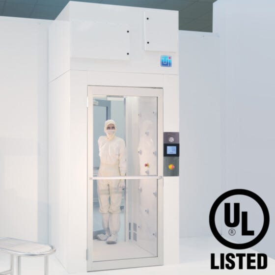 Air Shower Tunnel With Model