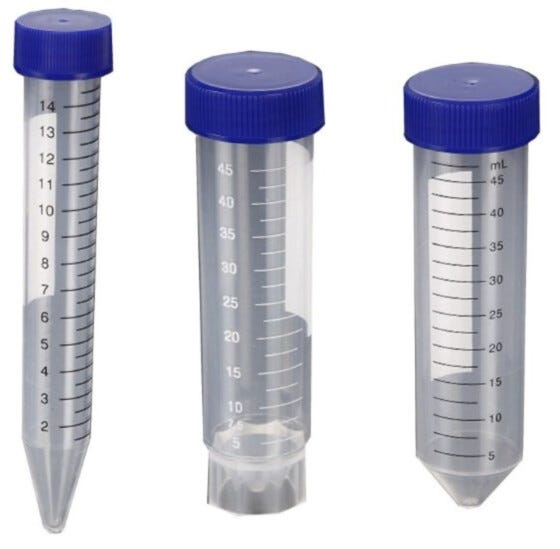15 ml and 50 ml Centrifuge Tubes by MTC Bio