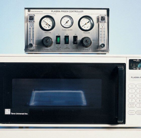 Plasma Preen Barrel-Type Reactor