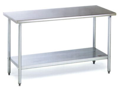 Eagle Stainless Steel Lab Table With Solid Shelf