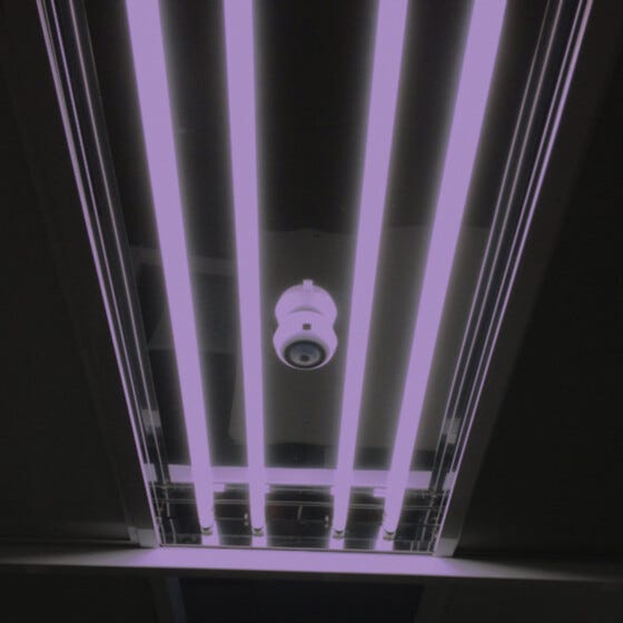 UV-C Germicidal Cleanroom Lamp