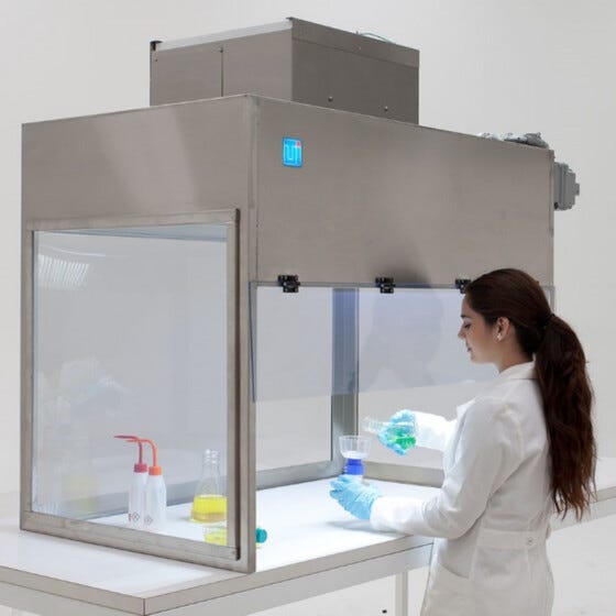 Explosion-Proof Vertical Hood With Model
