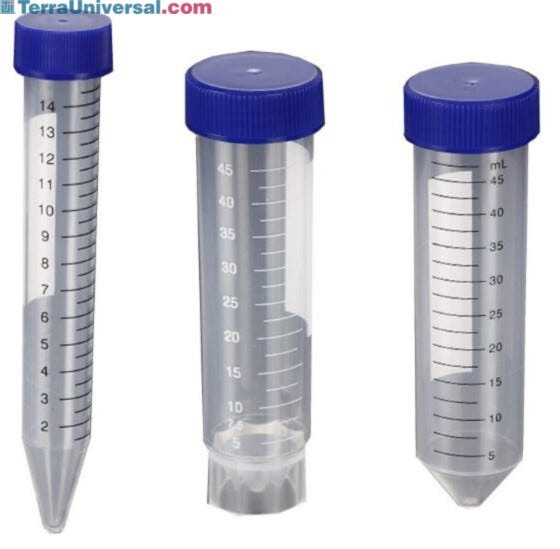15 ml and 50 ml Centrifuge Tubes by MTC Bio
