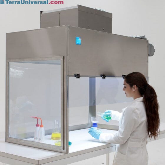 Explosion-Proof Vertical Hood With Model