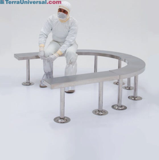 Floor-Mount Gowning Benches