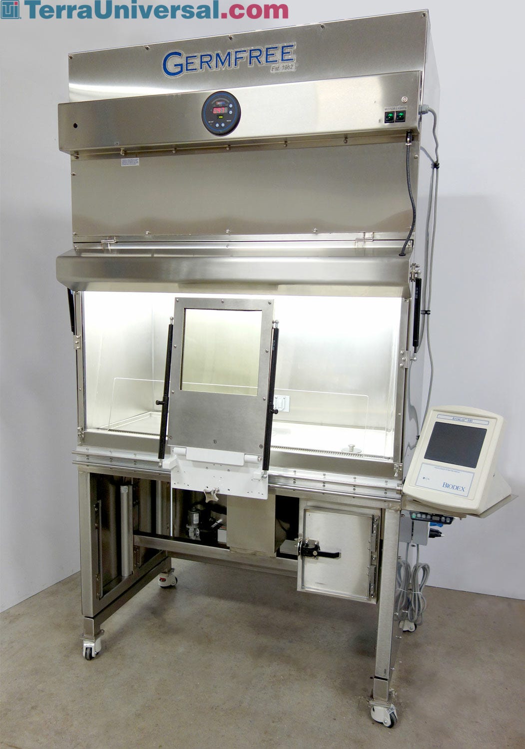 Radiopharmacy Hood; RADIOSAFE, 304 Stainless Steel, 50" W x 27" D x 94