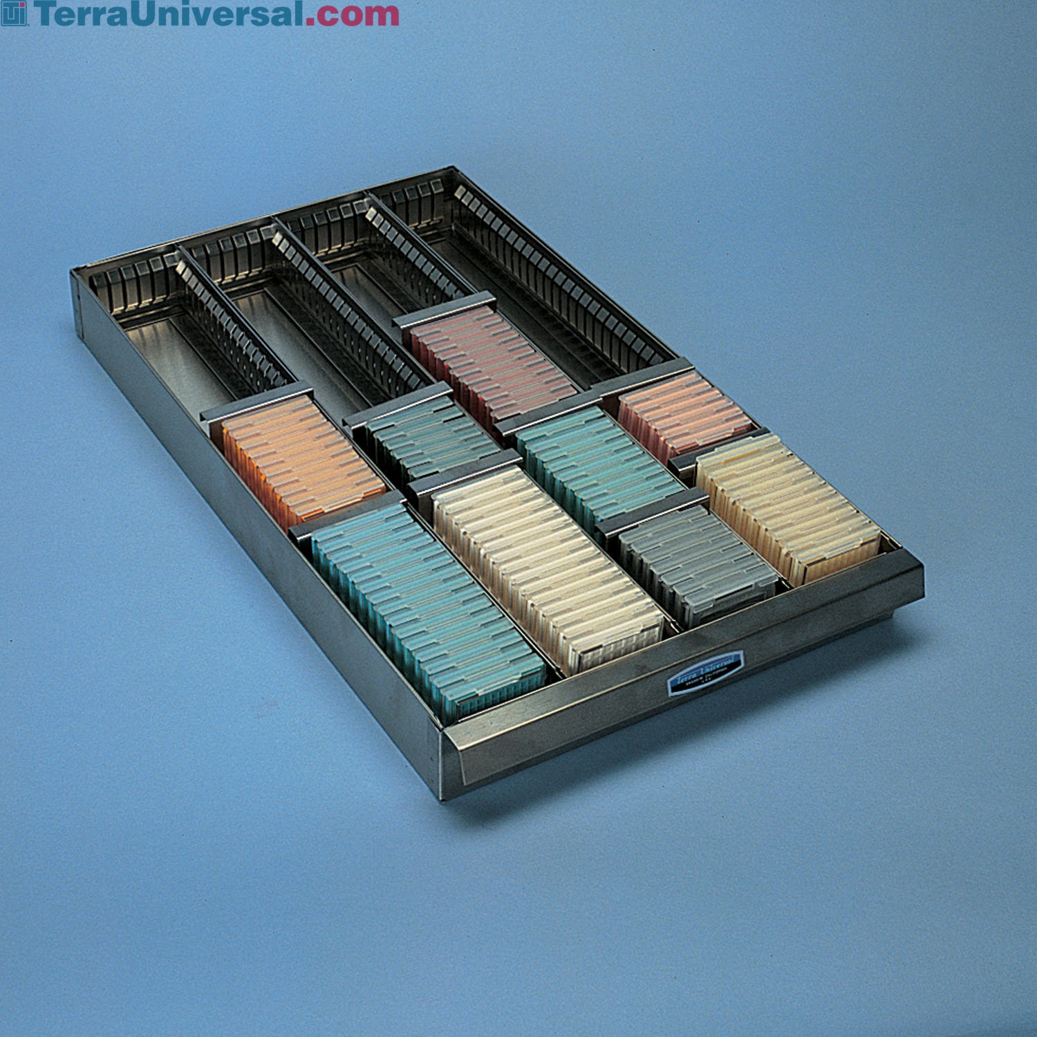 StaticSafe Desiccator with Removable Sliding Trays