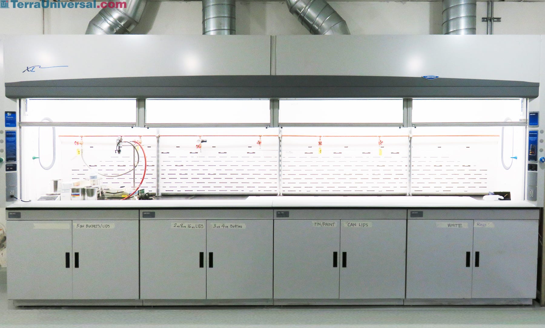 Safety ASHRAE 110 Fume Hood SGS Tested Fume Cupboard, image size:1800x1085