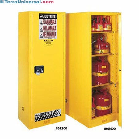 Justrite 25703 Acid and Corrosive Storage Cabinet 30 Gallon Hazardous Material for sale online 