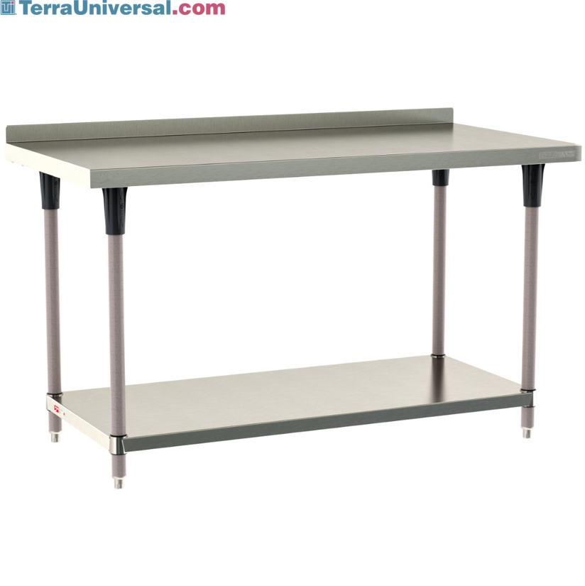 Kitchen Tek 18-Gauge 304 Stainless Steel Commercial Work Table