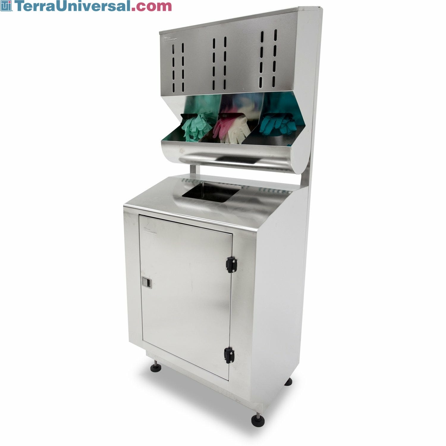 Stainless Steel and Polypropylene Cleanroom and Lab Glove Dispensers