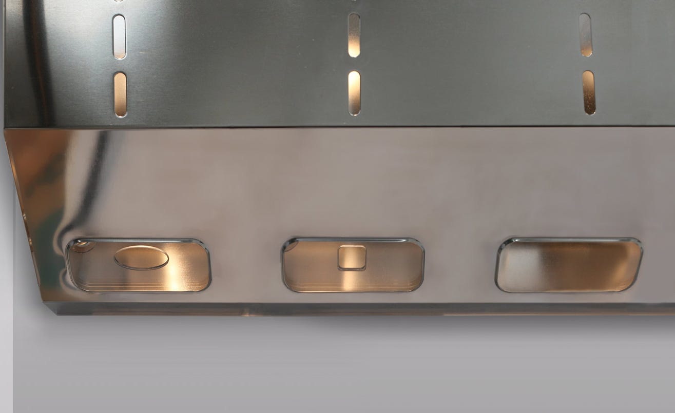 Dispenser with Oval, Square, and No Inserts