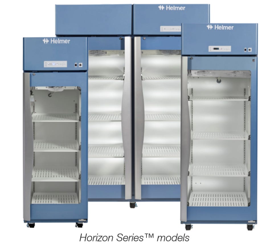 GX Horizon Upright Lab Refrigerators by Helmer Scientific