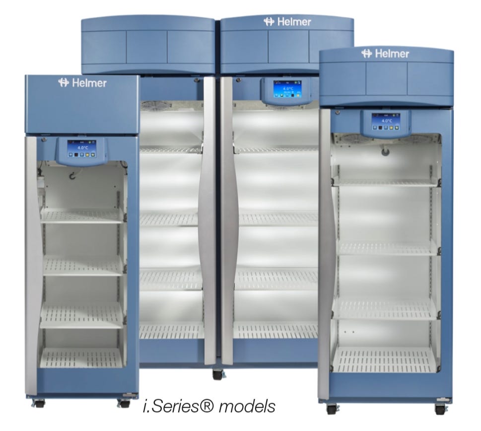GX i.Series Medical-Grade Upright Laboratory Refrigerators by Helmer Scientific