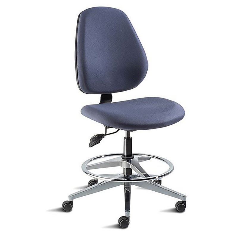 BioFit MVMT Tech Chair Five Leg Base With Armrest And Fixed Foot Ring