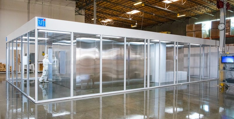 USP 800 BioSafe Cleanroom, Custom Floor Plan