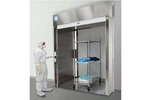 Why Does Your Cleanroom Need a Roll-Up Pass-Through Chamber?