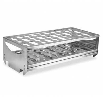 304 stainless steel 14-20 mm Test Tube Holder for lower spindle rack compatible with Labconco Labware Washers, 4574800  |  6927-66 displayed