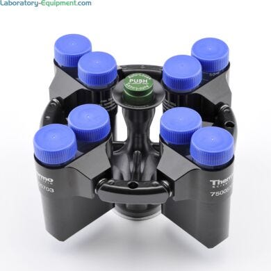 Adapter assist in achieving a well balanced centrifuge  |  1717-17 displayed