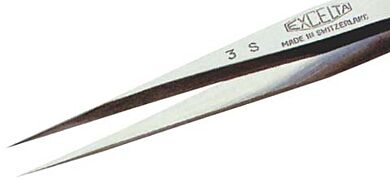 Very fine tip precision point tweezers  |  9303-10 displayed