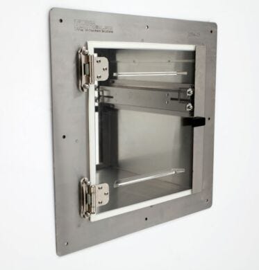 Allows clean transfer of parts in and out of controlled environments (Interlock sold as option)  |  2634-42A displayed
