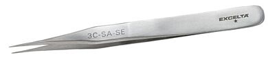Long very fine tip precision point tweezer.  |  9301-66 displayed