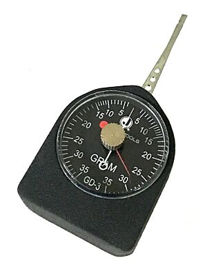 Tester gauge with hook. Product details may differ.  |  9101-03A displayed