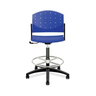 Eddy Laboratory Chairs by Dauphin are designed to be versatile, equally compatible with industrial or manufacturing settings as well as laboratory facilities | 1013-57 displayed
