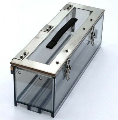 Desiccator; Portable, Static Dissipative PVC, 12