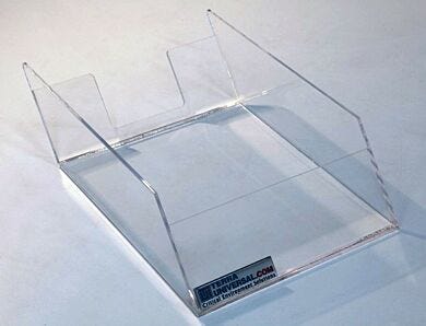 Acrylic Cleanroom Wiper OpenTop Dispenser  |  4950-93 displayed