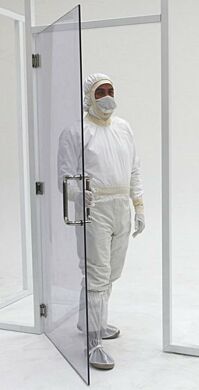 This door incorporates Terra's BioSafe design for optimal cleanliness.