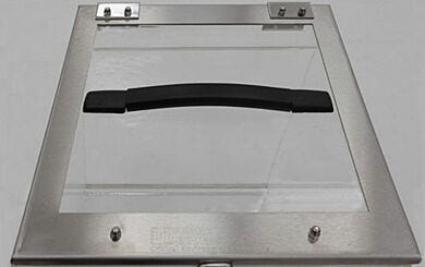 Optional stainless steel door frames extend cabinet's service life.  |  2200-80 displayed