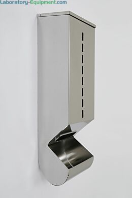 Stainless Steel 1 Chamber Wall Mounted Glove Dispenser | 4952-34-2-316 displayed