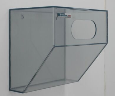 Static Dissipative PVC Single Chamber Glove Dispenser  |  4950-74 displayed